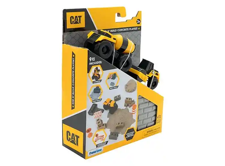 Cat Playset Vehículos Y Arena