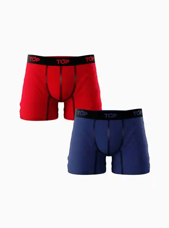 2 Pack Bóxer Hombre Top Clásico Talla M