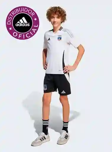 Camiseta Manga Corta Infantil Adidas Visita Colo-colo 2025 Talla M