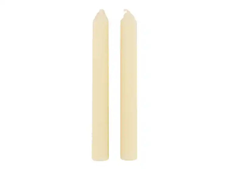 C-tmp-trn Velas Candelabx2 20 Ivory