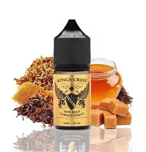 E-liquid Salt King Crest Tabaco Dulce 35mg