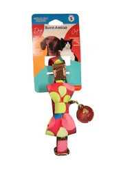 Buen Amigo - Collar Mascotas Con Corbata Y Placa ( 20 - 30 Cm) Ancho 1.5 Cm