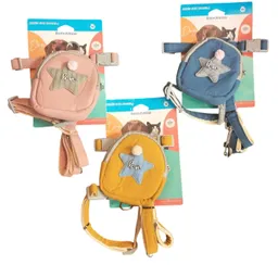 Buen Amigo - Arnes + Correa Con Mochila Talla M (mascotas Pequeñas)