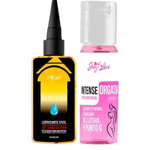 Pack Lubricante Anal Y Potenciador Orgasm