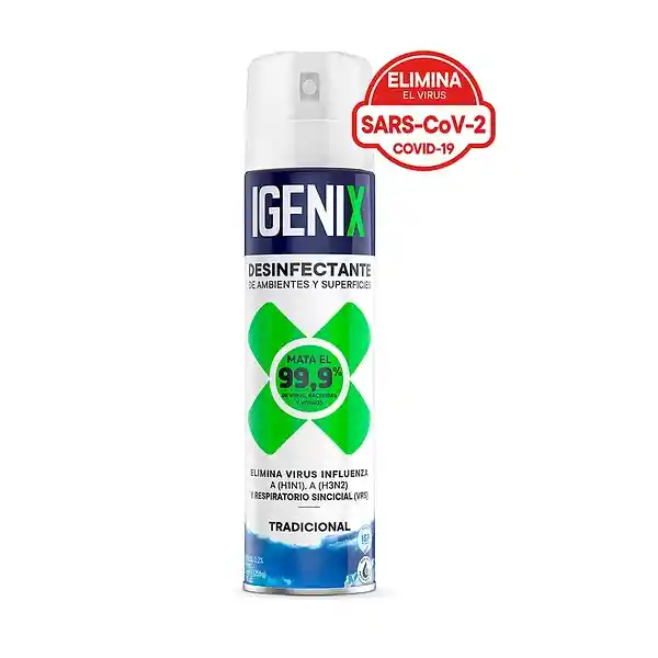Desinfectante Aerosol Igenix Tradicional 360cc