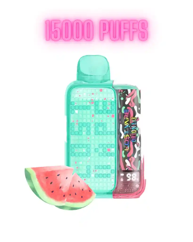 Vaper 15000 Puffs Sabor Sandía Ice - 0 Nic