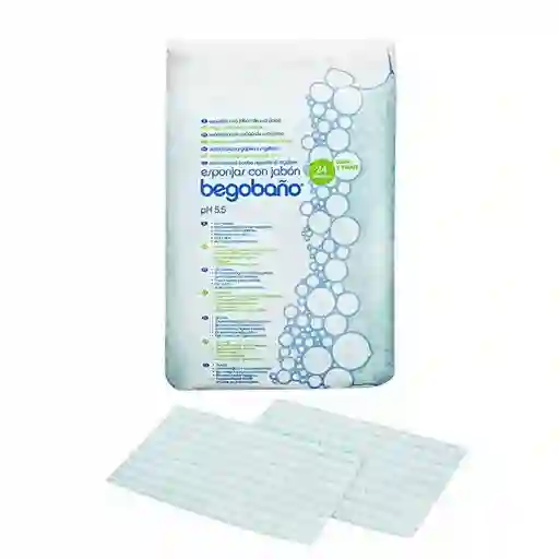 Pack De 24 Esponjas Jabonosas Desechable