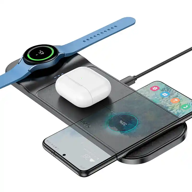 Base De Carga 3 En 1 Samsumg Ultra-thin Cq6 Hoco