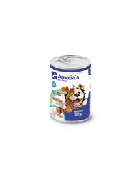Amalia´s Nutra - Alimento Humedo Perros Sabor A Pollo, Higado Y Vegetales Lata 374 Gr.