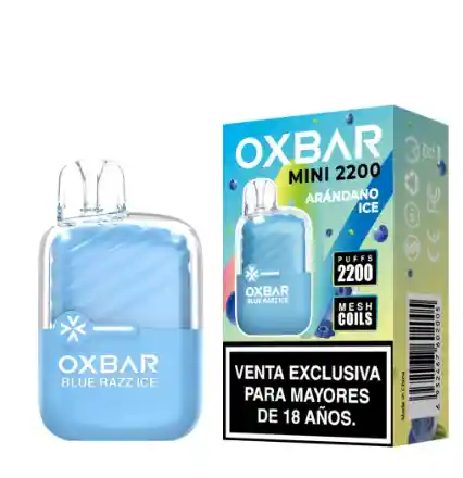 Vaporizador Oxbar Mini 2200 Puffs – Arándano Ice