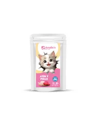 Amalia´s Nutra - Alimento Humedo Gatos Sabor A Atun Y Pollo Puch 85 Gr.