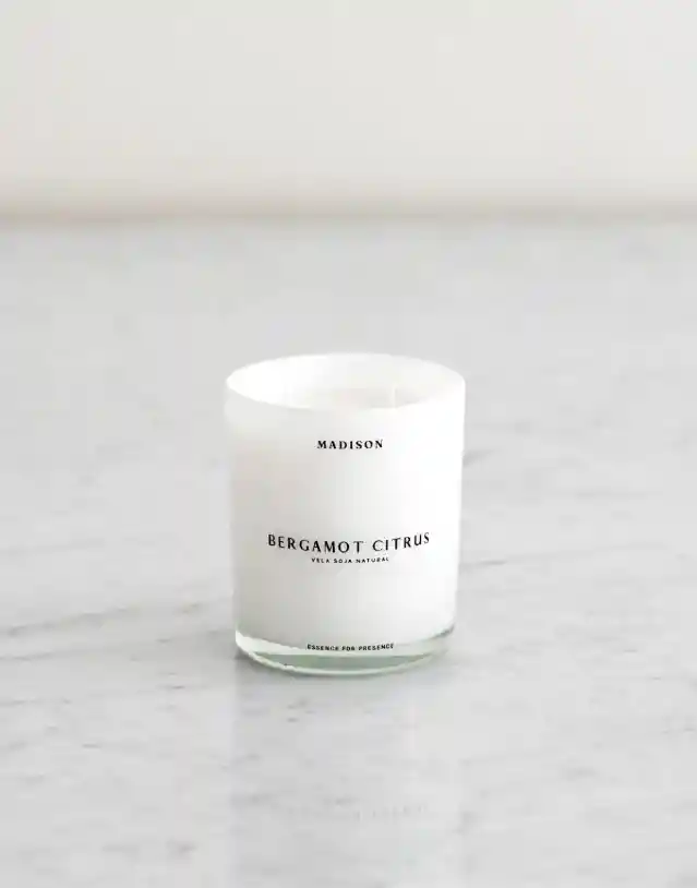 Vela Soja Natural 370 Gr Santal Aura Ámbar