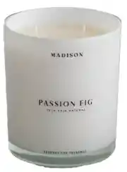 Vela Soja Natural 320 Grms Bergamot Citrus Blanca