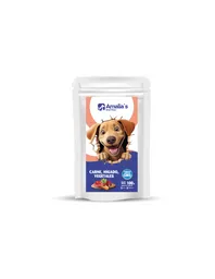 Amalia´s Nutra - Alimento Humedo Perros Sabor A Carne, Higado Y Vegetales Pouch 100 Gr.