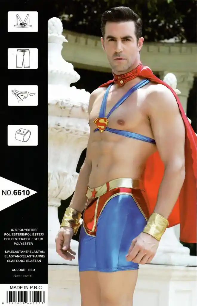 Disfraz Erótico Superman Sexi