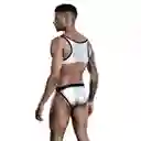Ropa Interior Erótica Bikini Y Crop Top Masculina