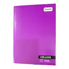 Cuaderno College Morado
