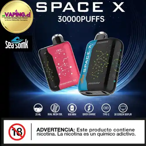 Sea Somk Spacex 30000 Strawberry Colada