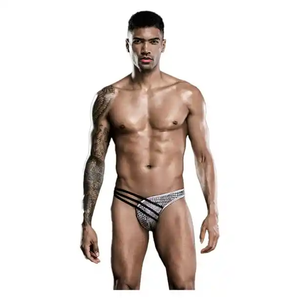 Ropa Interior Masculina Erótica, Zunga Plateada