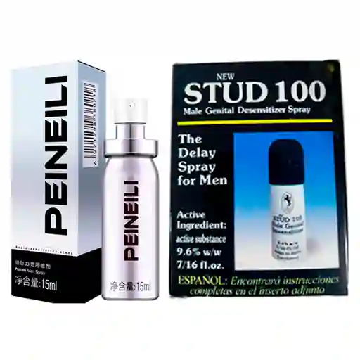 Pack Retardantes Stud 100 Y Peineili