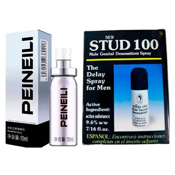 Pack Retardantes Stud 100 Y Peineili