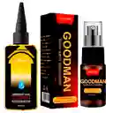 Pack Lubricante Anal Y Retardante Goodman Spray
