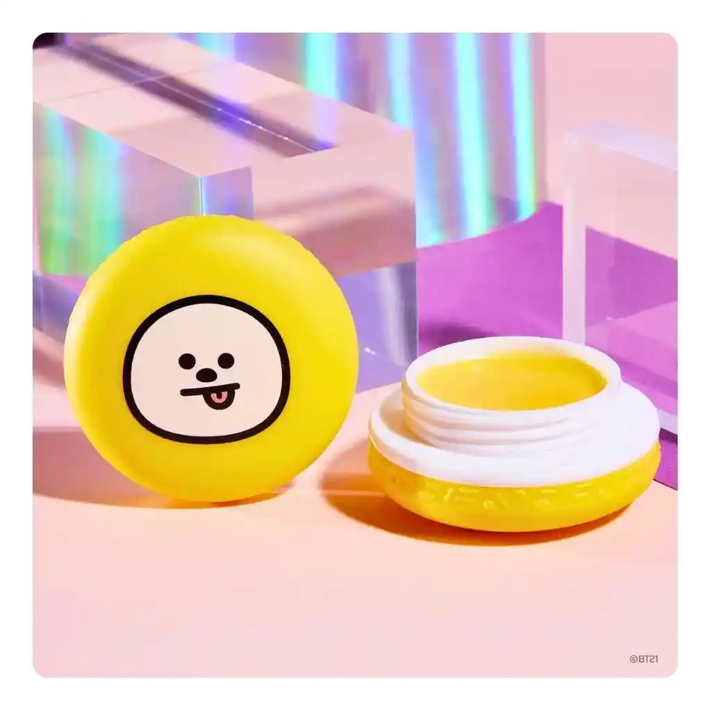 Bálsamo Labial Bt21 Chimmy Macaron Lip Balm - Lemon Drop