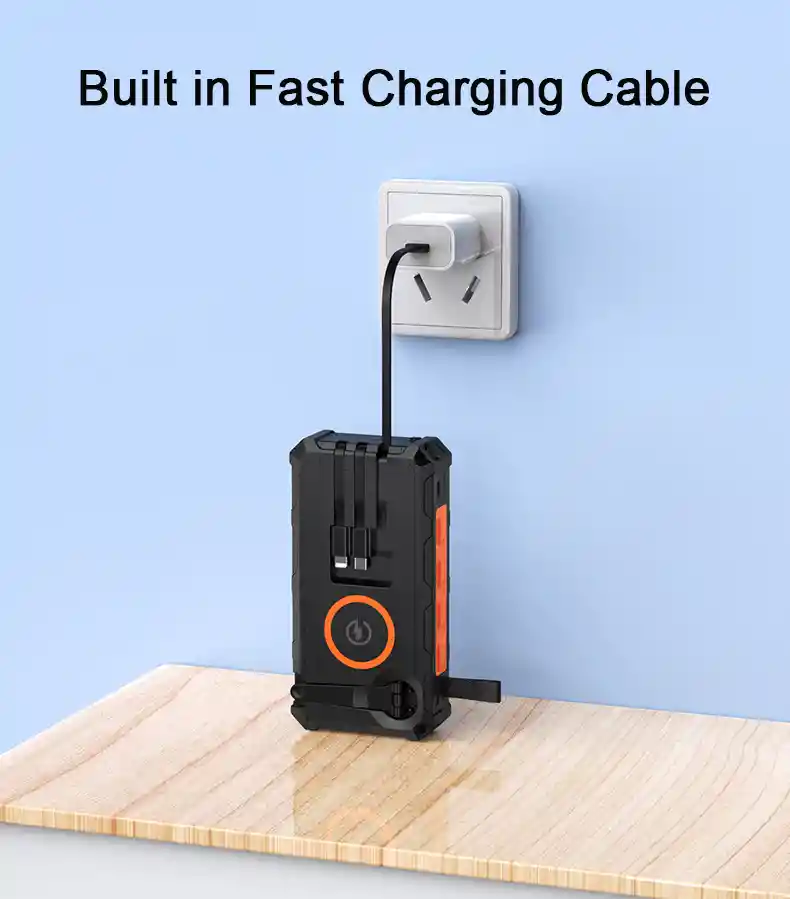 Bateria Externa Con Panel Solar Power Bank 20.000 Mah