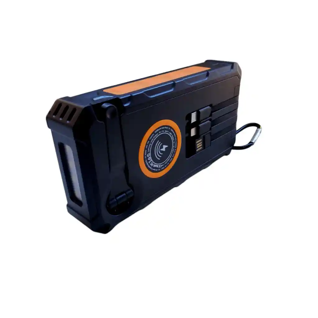 Bateria Externa Con Panel Solar Power Bank 20.000 Mah