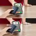 Billetera De Cuero Con Deslizador De Tarjetas Pop Up - Levurett Lv203 Azul