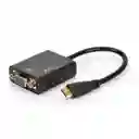 Convertidor Hdmi A Vga + Audio