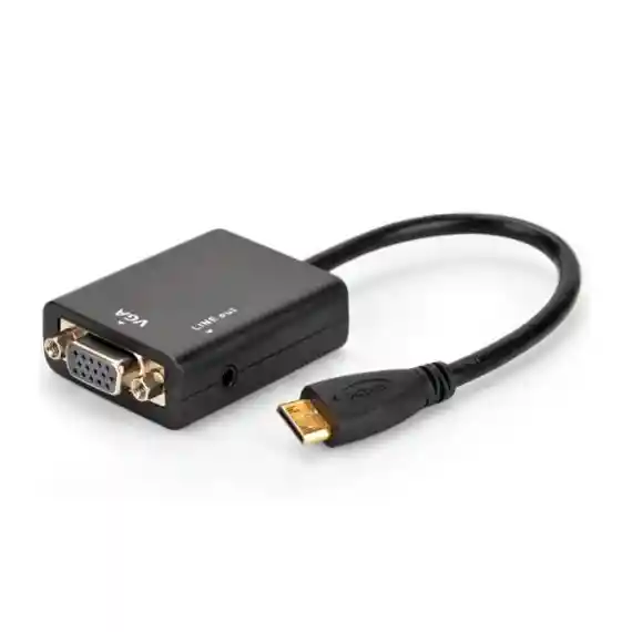 Convertidor Hdmi A Vga + Audio