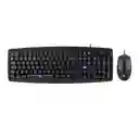 Kit Teclado Y Mouse Usb Eak030 Negro