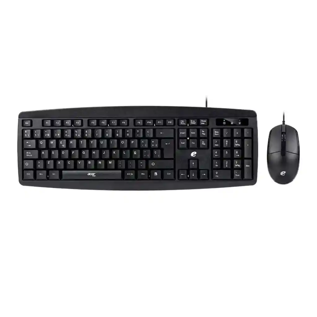 Kit Teclado Y Mouse Usb Eak030 Negro