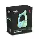 Audifonos Orejas De Gato Bluetooth Verde