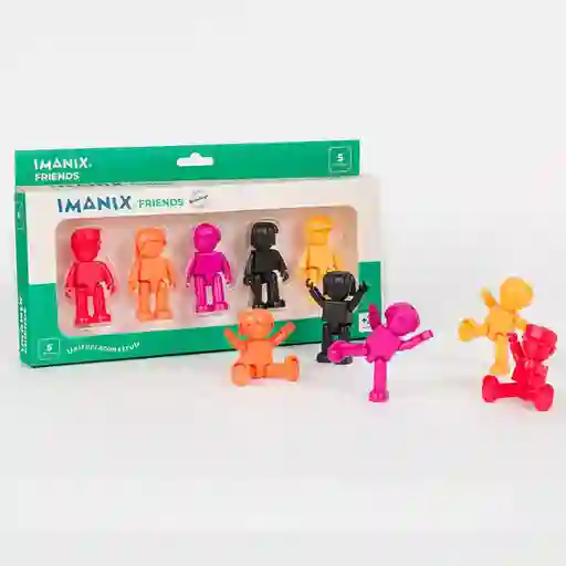 Imanix Friends Cool 5 Personajes Magnéticos