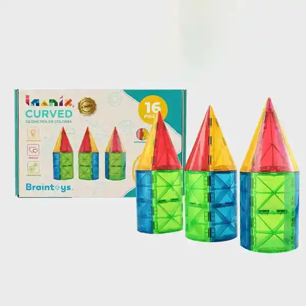 Imanix Curvos – 16 Piezas