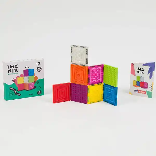 Imabrick Imanix Doble Cara 8 Piezas – Braintoys