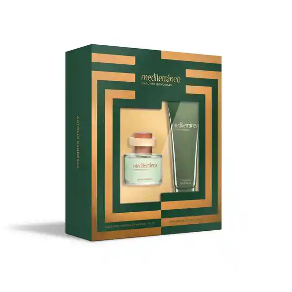 Antonio Banderas Set Perfume Mediterraneo + After Shave Hombre