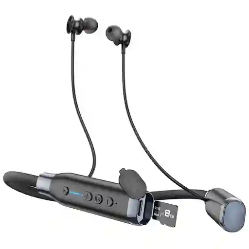 Audifonos Inalambricos Bluetooth Sports Deportivo Hoco Es62 120hrs Negro