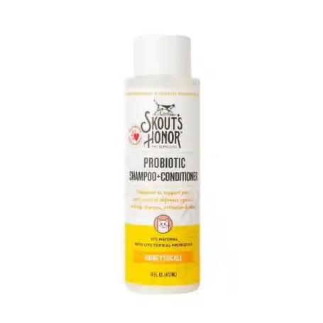 Skout Honor Shampoo Acondicionador Probiótico Para Gatos