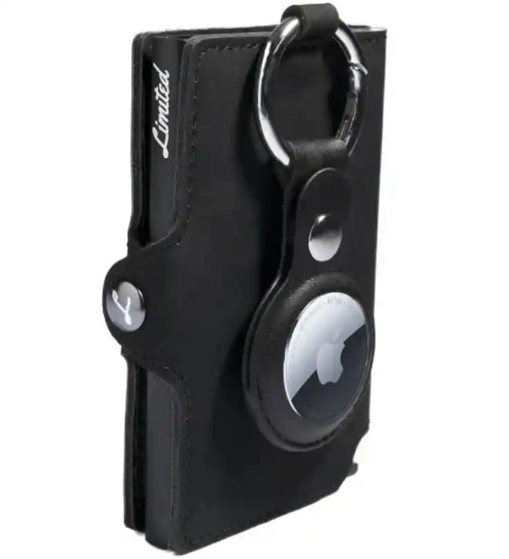 Billetera - Slim Black - Airtag, Sin Monedero
