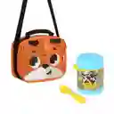 Pack Escolar Animales Safari Lonchera + Termo
