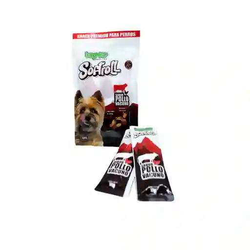 Topk9 Snack Softroll Sabor Pollo/vacuno 40g
