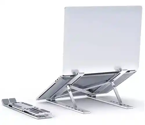 Soporte Portatil Aluminio Plegable Para Notebook Tablet