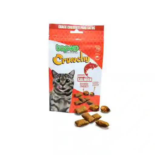 Topk9 Snack Crunchy Sabor Salmón/catnip 50g