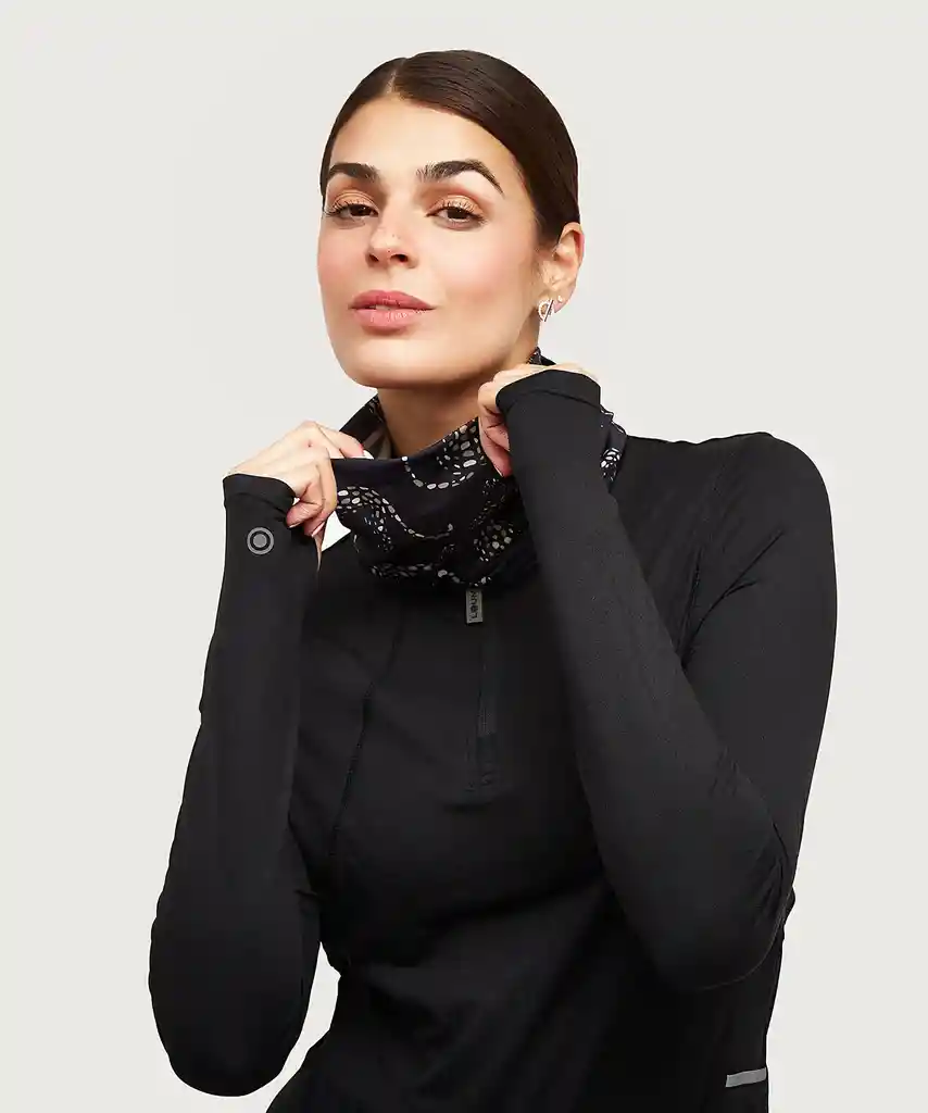 Buff Mujer Multifuncional Negro