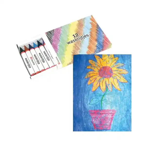 Lapices De Cera 10 Unidades