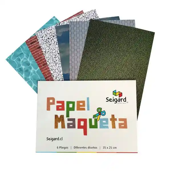 Papel Maqueta 6 Pliegos