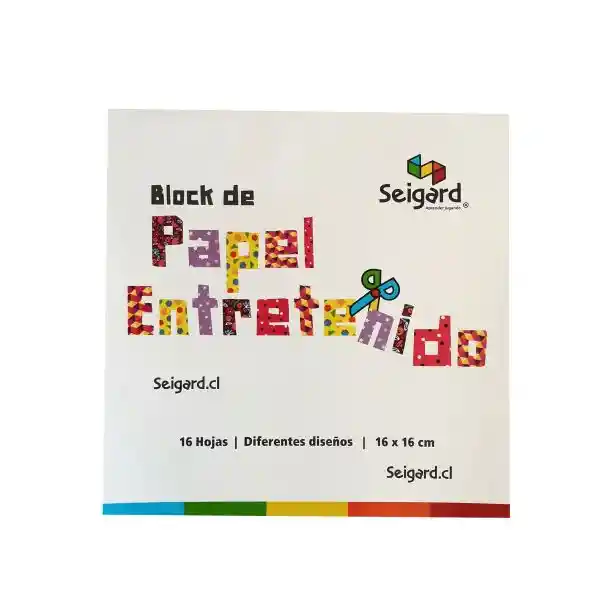 Block Papel Entretenido 16 X 16 Cm